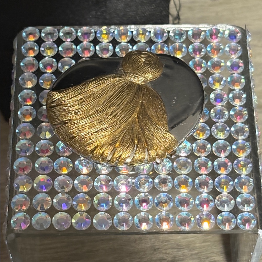 Estee Lauder Solid Rare Perfume Compact Sculpture… - image 1